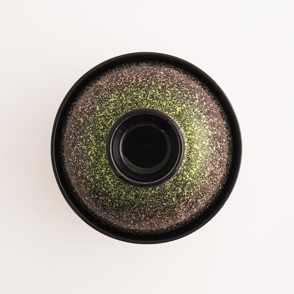 画像3: 【GINGA -銀河-】煮物碗 緑 【GINGA -銀河-】Simmered Dish Bowl Green (3)