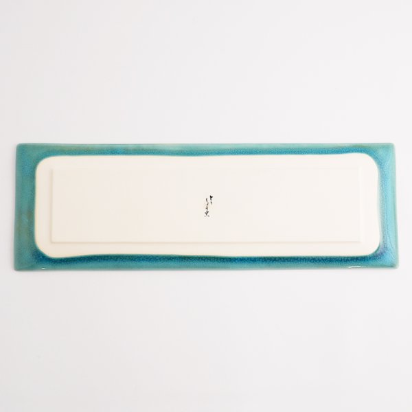 画像6: 【KOHYO -湖氷-】長角プレート 青 【KOHYO -湖氷-】Rectangle Plate Blue (6)