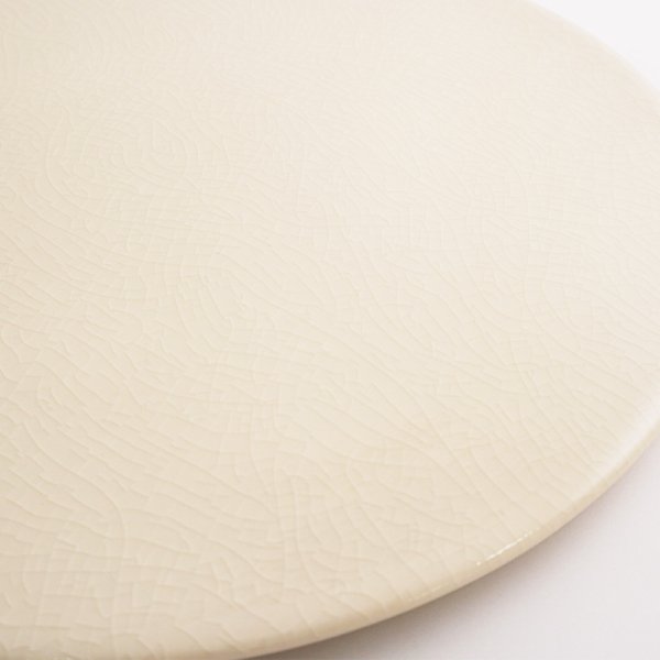 画像5: 【KOHYO -湖氷-】21cmフラットプレート 白 【KOHYO -湖氷-】21cm Flat Plate White (5)