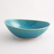 画像3: 【KOHYO -湖氷-】楕円ボウル　青 【KOHYO -湖氷-】Oval Bowl Blue (3)