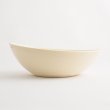 画像2: 【KOHYO -湖氷-】楕円ボウル　白 【KOHYO -湖氷-】Oval Bowl White (2)