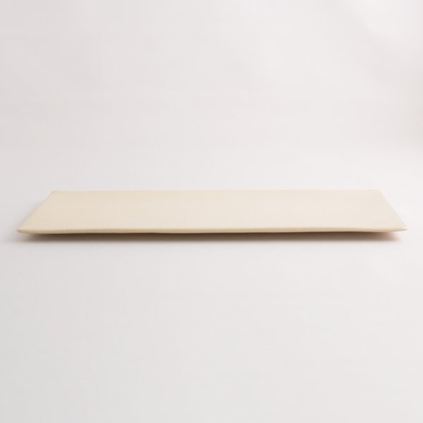 画像2: 【KOHYO -湖氷-】長角プレート 白 【KOHYO -湖氷-】Rectangle Plate White (2)