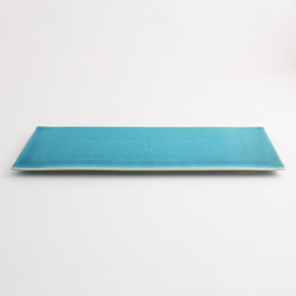 画像3: 【KOHYO -湖氷-】長角プレート 青 【KOHYO -湖氷-】Rectangle Plate Blue (3)