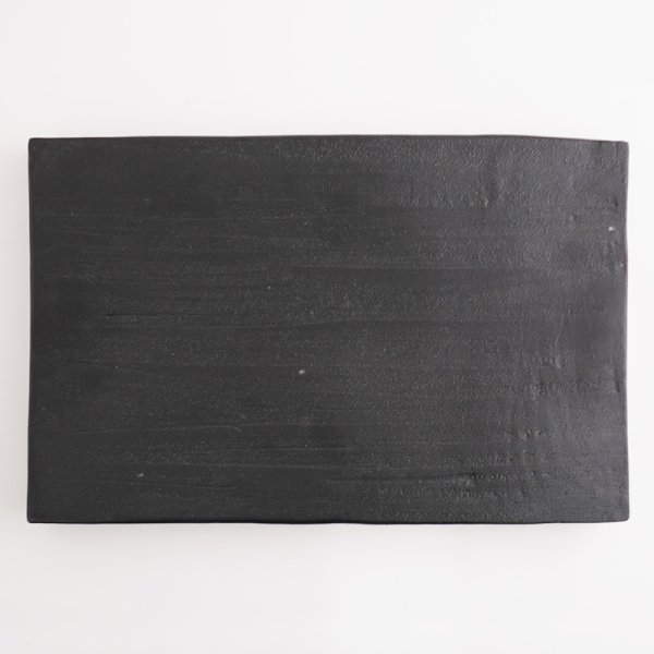 画像3: 【ta・ta・la　BAN】長角皿　黒 【ta・ta・la　BAN】Rectangle Plate Black (3)