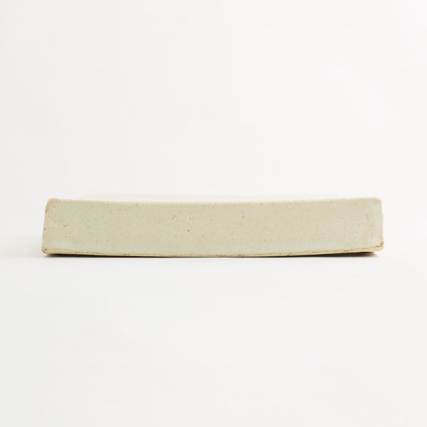 画像2: 【ta・ta・la　BAN】角皿（小）　白 【ta・ta・la　BAN】Square Plate (small) White (2)