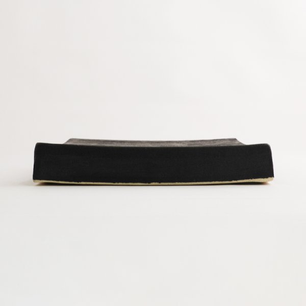 画像2: 【ta・ta・la BAN】角皿(小) 黒 【ta・ta・la BAN】Square Plate (small) Black (2)