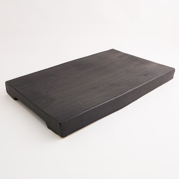 画像4: 【ta・ta・la　BAN】長角皿　黒 【ta・ta・la　BAN】Rectangle Plate Black (4)