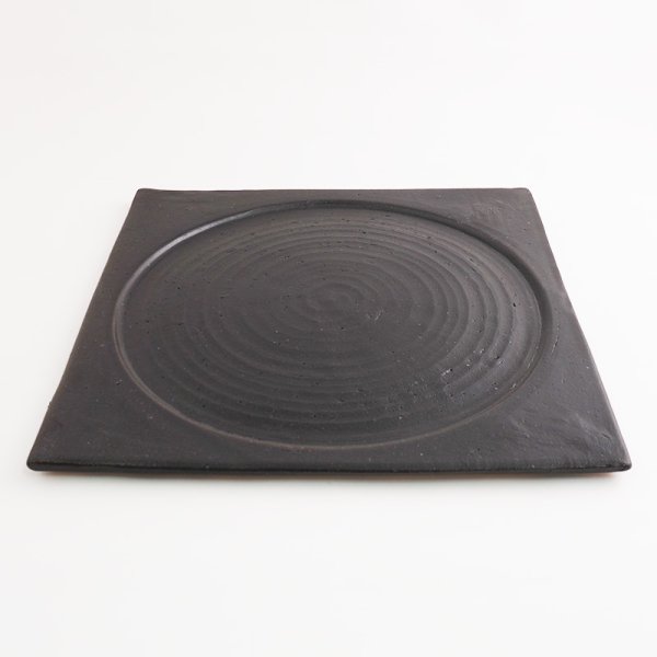 画像3: 【ta・ta・la　BASE】角皿　黒 【ta・ta・la　BASE】Square Plate Black (3)