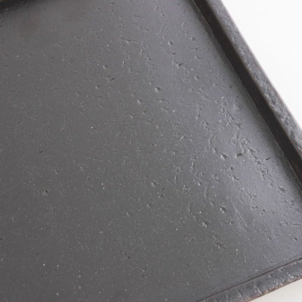 画像5: 【ta・ta・la ZEN】正角(大) 黒 【ta・ta・la ZEN】Large Square Plate Black (5)