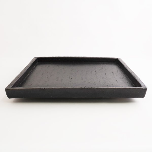 画像3: 【ta・ta・la ZEN】正角(大) 黒 【ta・ta・la ZEN】Large Square Plate Black (3)