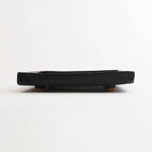 画像2: 【ta・ta・la ZEN】正角(小) 黒 【ta・ta・la ZEN】Small Square Plate Black (2)