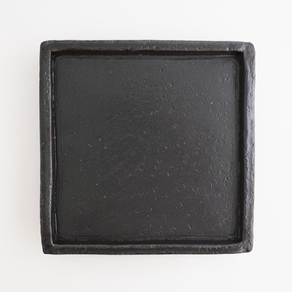 画像4: 【ta・ta・la ZEN】正角(小) 黒 【ta・ta・la ZEN】Small Square Plate Black (4)