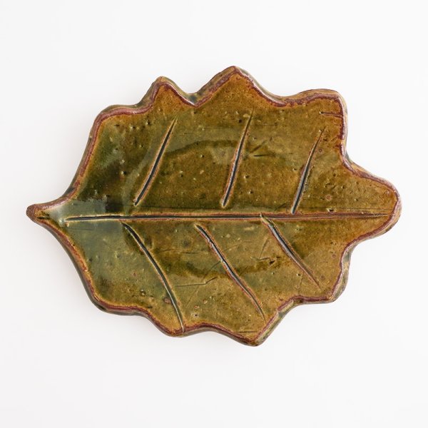 画像4: 【ta・ta・la このは】柏の葉 織部 【ta・ta・la KONOHA】Kashiwa Leaf Deep Green (4)