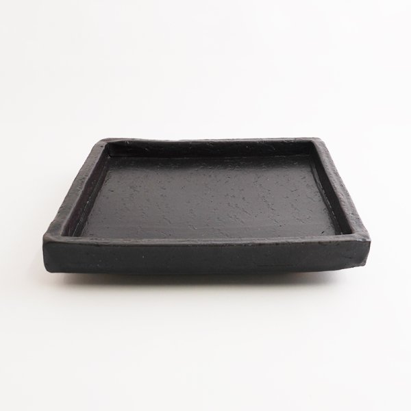 画像3: 【ta・ta・la ZEN】正角(小) 黒 【ta・ta・la ZEN】Small Square Plate Black (3)