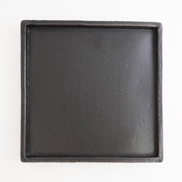 画像4: 【ta・ta・la ZEN】正角(大) 黒 【ta・ta・la ZEN】Large Square Plate Black (4)