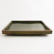 画像3: 【ta・ta・la　ZEN】正角（大）　織部 【ta・ta・la　ZEN】Large Square Plate Oribe (3)