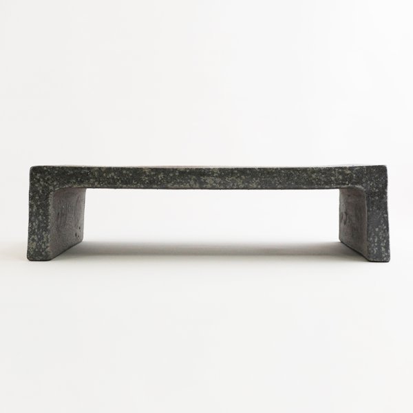 画像2: 【DAN-DAN】段皿(大) 黒 【DAN-DAN】Large Step Plate Black (2)