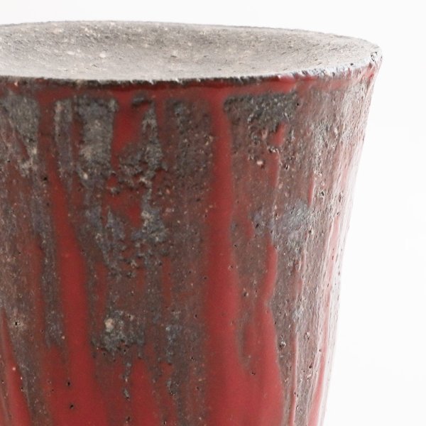 画像6: 【YAMATO】丸高台カップ 赤 【YAMATO】Round High Step Cup Red (6)