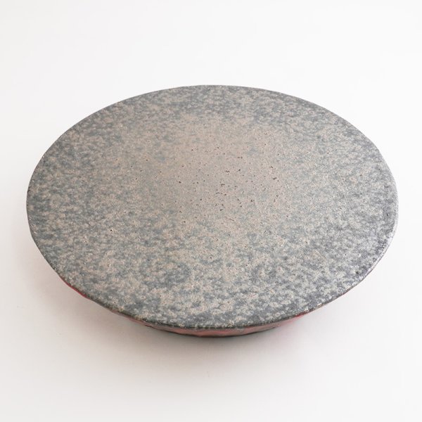 画像3: 【YAMATO】丸台皿 赤 【YAMATO】Round Step Plate Red (3)