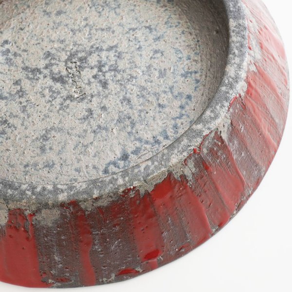 画像10: 【YAMATO】丸台皿 赤 【YAMATO】Round Step Plate Red (10)