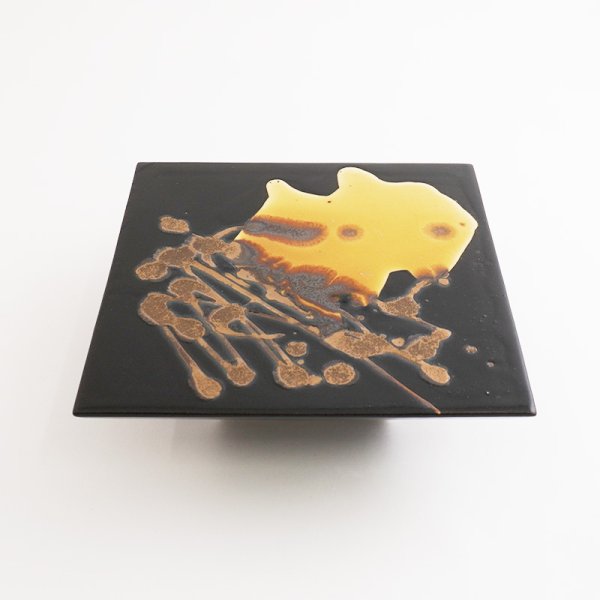 画像3: 【KU-U】台皿 黒 (3)