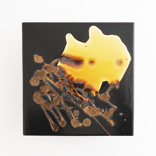 画像4: 【KU-U】台皿 黒 (4)