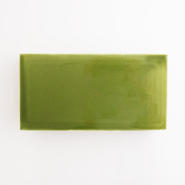 画像4: 【KU-U】箱皿 緑 (4)