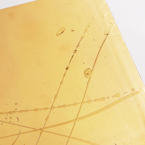 画像5: 【KU-U】台皿 赤・金 (5)