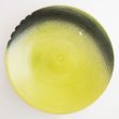 画像4: 【MUSASHI】丸皿（大）　黄緑【MUSASHI】Round Plate Large Yellow-green (4)