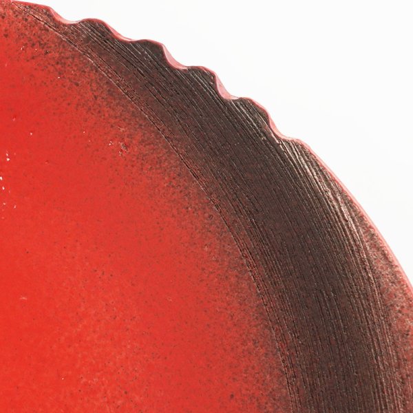 画像6: 【MUSASHI】丸皿(大) 赤 【MUSASHI】Round Plate Large Red (6)