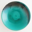 画像4: 【MUSASHI】丸皿（大）　青緑 【MUSASHI】Round Plate Large Blue-green (4)