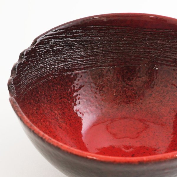 画像5: 【MUSASHI】鉢(小) 赤 【MUSASHI】Bowl Small Red (5)