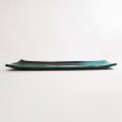 画像2: 【MUSASHI】角皿（大）　青緑 【MUSASHI】Rectangle Plate Large Blue-green (2)