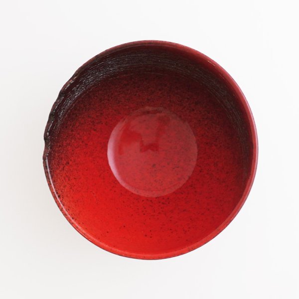 画像4: 【MUSASHI】鉢(小) 赤 【MUSASHI】Bowl Small Red (4)