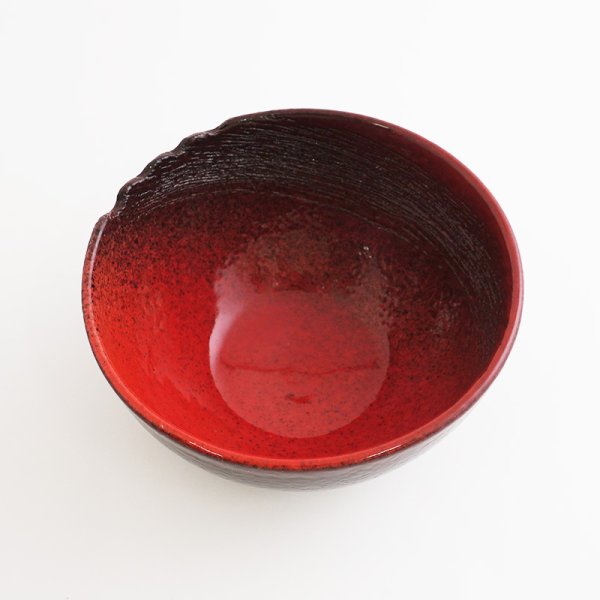 画像3: 【MUSASHI】鉢(小) 赤 【MUSASHI】Bowl Small Red (3)