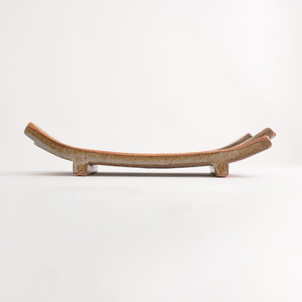 画像2: 【GETA】付出皿 白志野 (2)