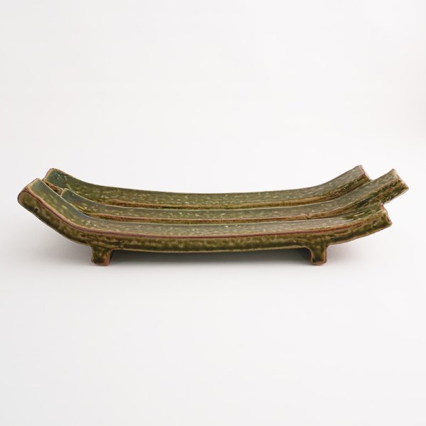 画像3: 【GETA】付出皿 織部 (3)