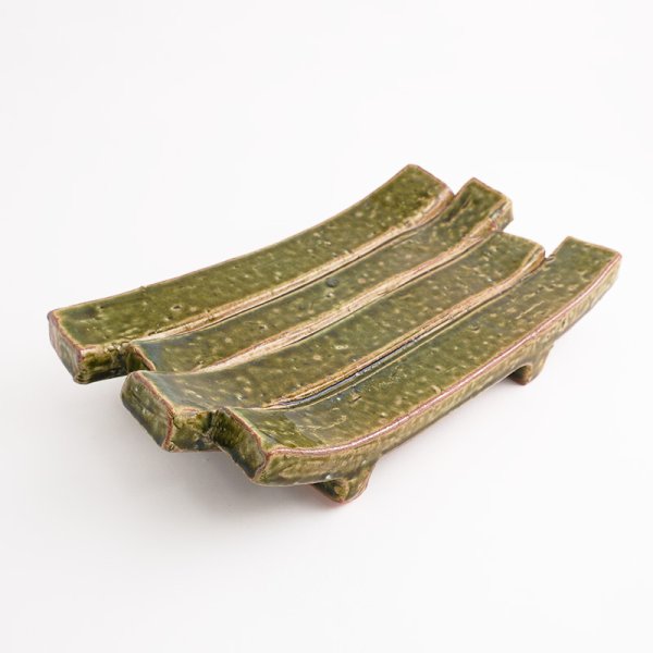 画像6: 【GETA】焼物皿 織部 (6)