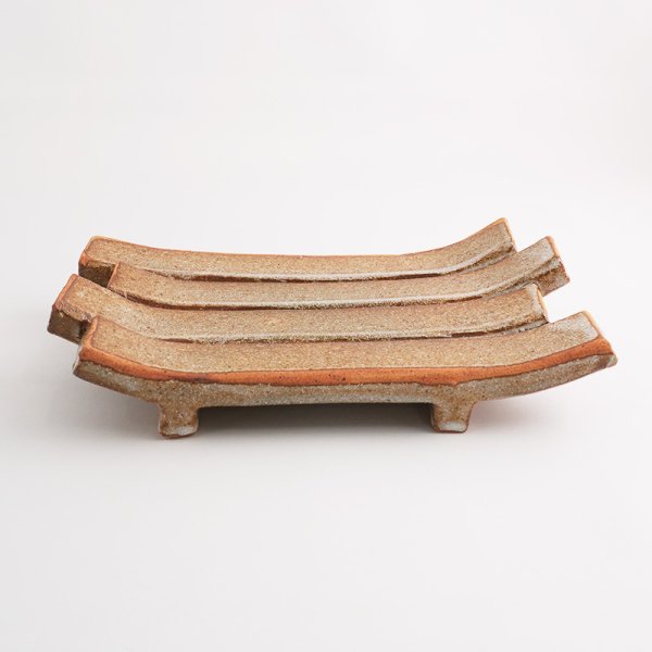 画像3: 【GETA】焼物皿 白志野 (3)