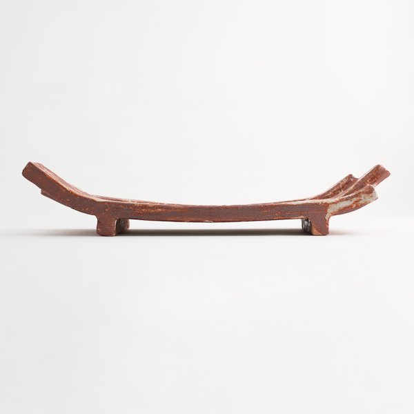 画像2: 【GETA】付出皿 赤志野 (2)