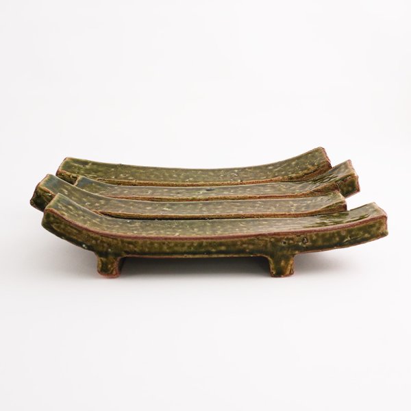 画像3: 【GETA】焼物皿 織部 (3)