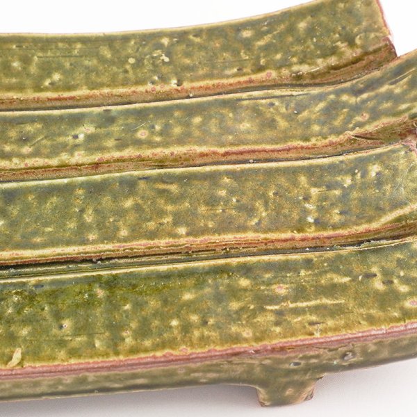 画像7: 【GETA】焼物皿 織部 (7)