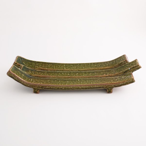 画像4: 【GETA】付出皿 織部 (4)