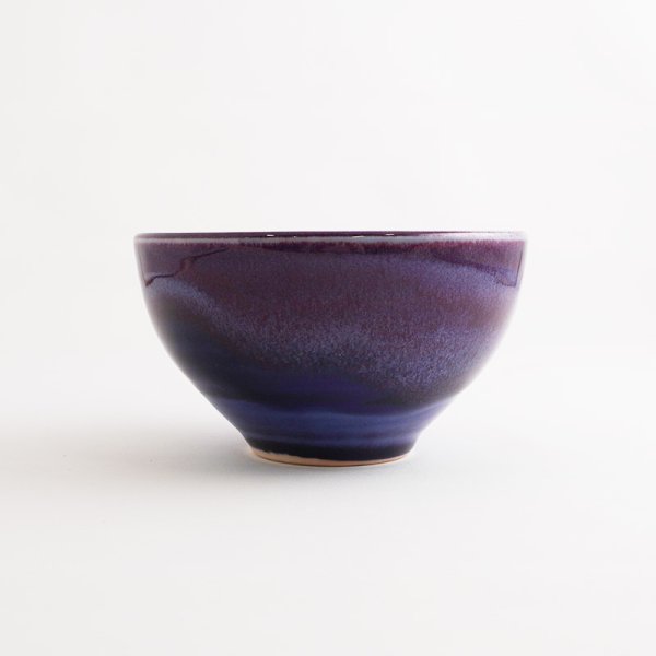 画像2: 【SHIN-SHA】飯碗(大)  紫 (2)