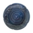 画像1: 廃盤：【MINOHANA -美濃花-】7寸皿　藍 (1)
