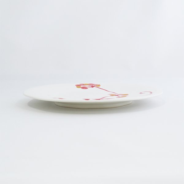 画像2: 【MINORI】丸皿 小 赤 (2)