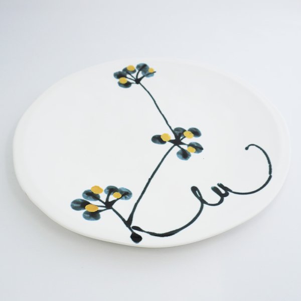 画像4: 【MINORI】丸皿 大 黒 (4)