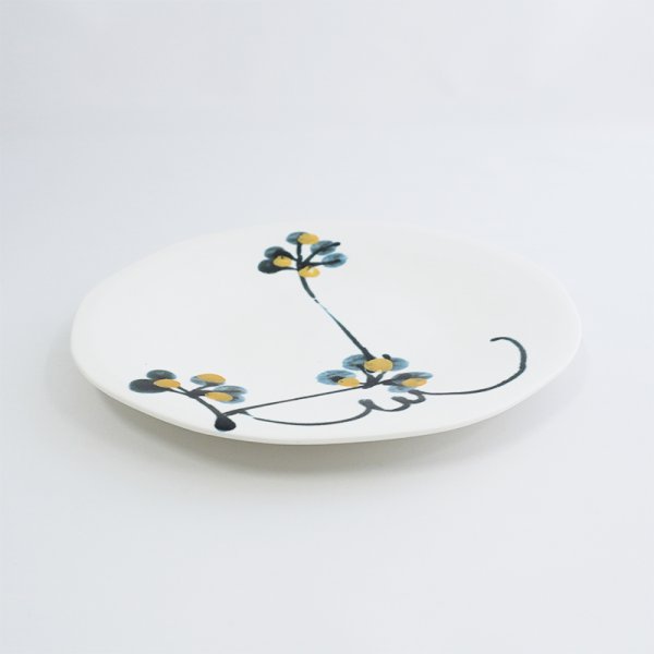 画像3: 【MINORI】丸皿 小 黒 (3)