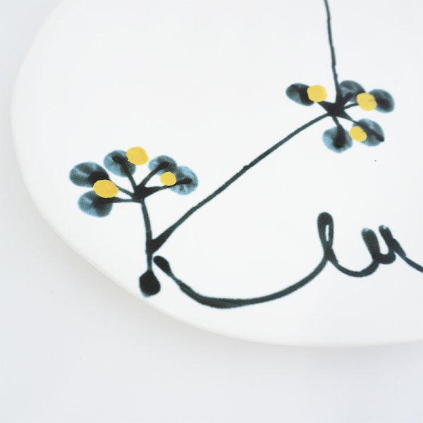 画像5: 【MINORI】丸皿 大 黒 (5)