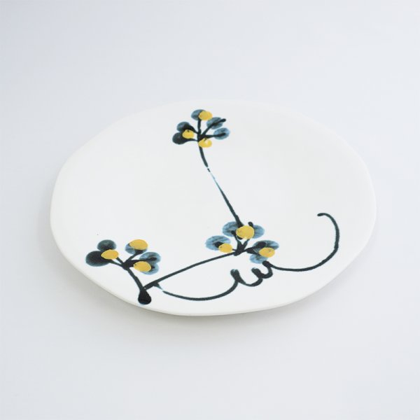 画像4: 【MINORI】丸皿 小 黒 (4)